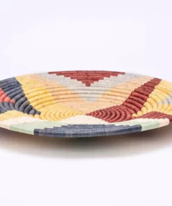 KAZI Home Goods Large Mod Annette Woven Wall Plate