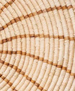 KAZI Banana Leaf Shujaa Extra Large Wall Plate Staff Favorites