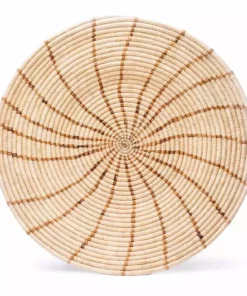 KAZI Banana Leaf Shujaa Extra Large Wall Plate Staff Favorites