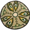 KAZI Home Goods Extra Large Ivy Fleur Plate Woven Wall Plate