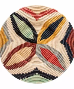 KAZI Home Goods Extra Large Mod Annette Woven Wall Plate