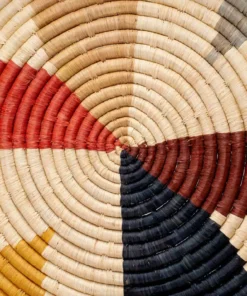 KAZI Home Goods Jumbo Mod Annette Woven Wall Art Plate 7 KAZI Home Goods Jumbo Mod Annette Woven Wall Art Plate