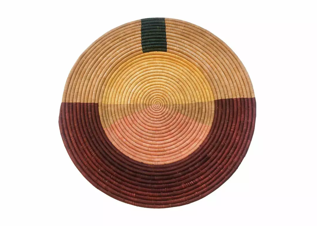 KAZI Jumbo Multicolor Abstract Wall Basket Home Goods 1 KAZI Jumbo Multicolor Abstract Wall Basket Home Goods