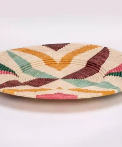 KAZI Home Goods Jumbo Vivid Margot Woven Wall Plate 8 KAZI Home Goods Jumbo Vivid Margot Woven Wall Plate