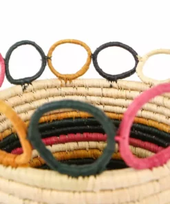 KAZI Medium Mod Rainbow Hooped Planter