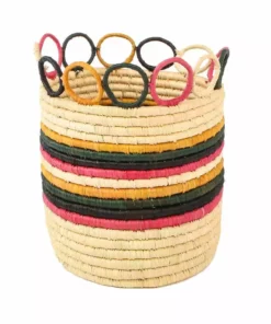 KAZI Medium Mod Rainbow Hooped Planter