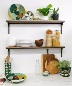 KAZI Home Goods Small Bayou Hope Round Basket 9 KAZI Home Goods Small Bayou Hope Round Basket