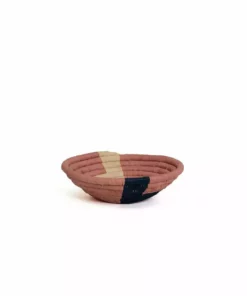 KAZI Home Goods Small Blossom Mnara Round Basket 7 KAZI Home Goods Small Blossom Mnara Round Basket