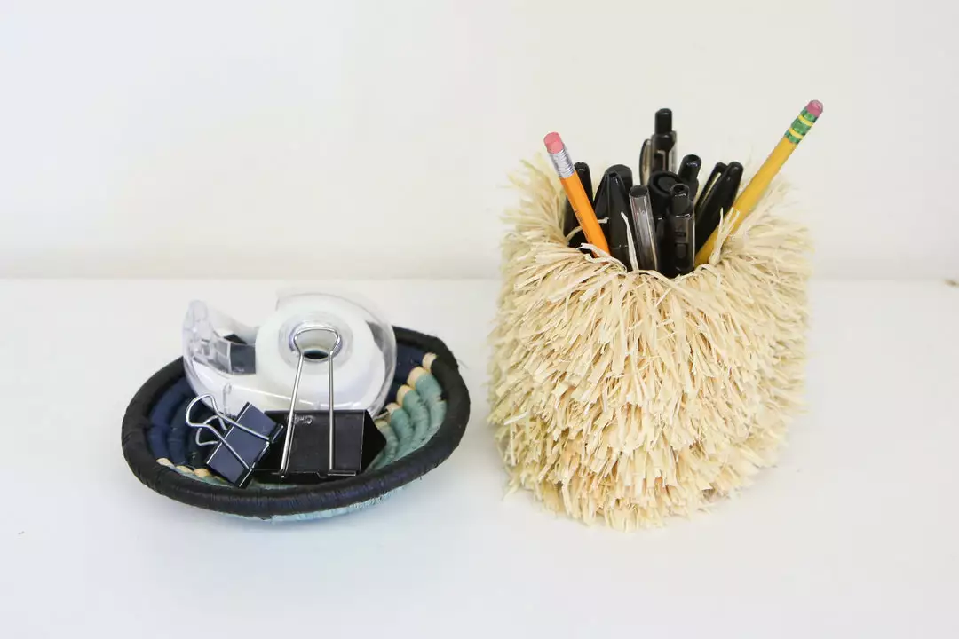 KAZI Small Cool Nusu Round Basket 2 KAZI Small Cool Nusu Round Basket