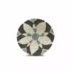 KAZI Small Gray Green Hope Round Basket Home Goods