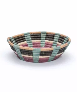 KAZI Home Goods Lilac + Neutrals 7" Catch All Basket