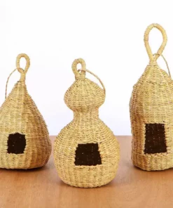 KAZI Home Goods All Natural Camel Hump Birdhouse