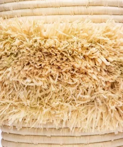 KAZI Home Goods All Natural Fringe Vase