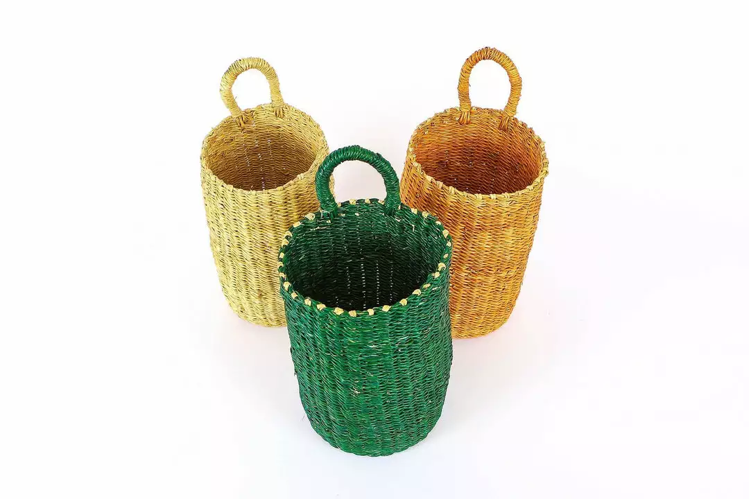 KAZI Home Goods All Natural Hanging Basket 2 KAZI Home Goods All Natural Hanging Basket