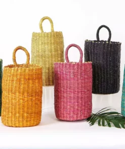 KAZI Home Goods All Natural Hanging Basket 6 KAZI Home Goods All Natural Hanging Basket