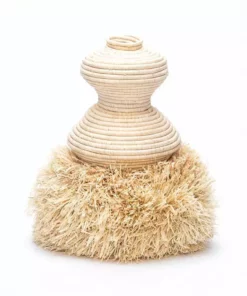 KAZI Home Goods All Natural Ngamia Floor Basket