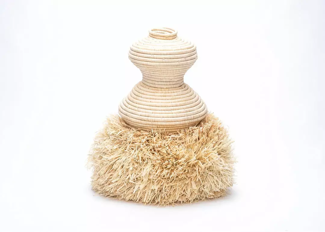 KAZI Home Goods All Natural Ngamia Floor Basket 1 KAZI Home Goods All Natural Ngamia Floor Basket