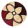KAZI Home Goods Amelia Burgundy Plate II