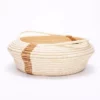 KAZI Home Goods Banana Striped Storage Basket