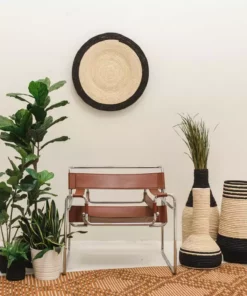 KAZI Black Daria Vase Home Goods