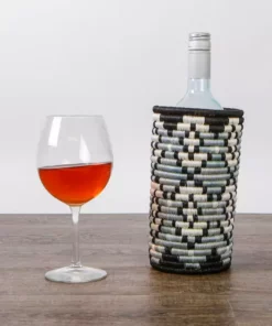 KAZI Black + Gray Tofali Vase 7 KAZI Black + Gray Tofali Vase