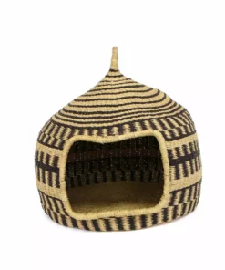 KAZI Pet Accessories Black Short Pet Hut