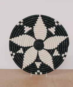 KAZI Black + White Hope Wall Trivet Home Goods