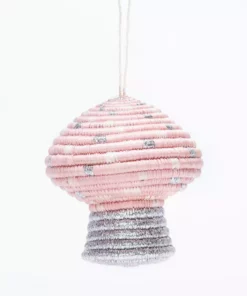 KAZI Blush Mushroom Ornament