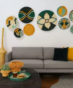 KAZI Brea Forest Bud Wall Plate III Home Goods