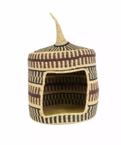 KAZI Brown Tall Pet Hut