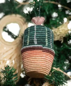 KAZI Fair Trade Cactus Planter Ornament 1