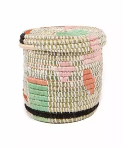 KAZI Home Goods Canyon Clay Abstract Lidded Box