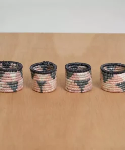 KAZI Cloud Pink Napkin Rings