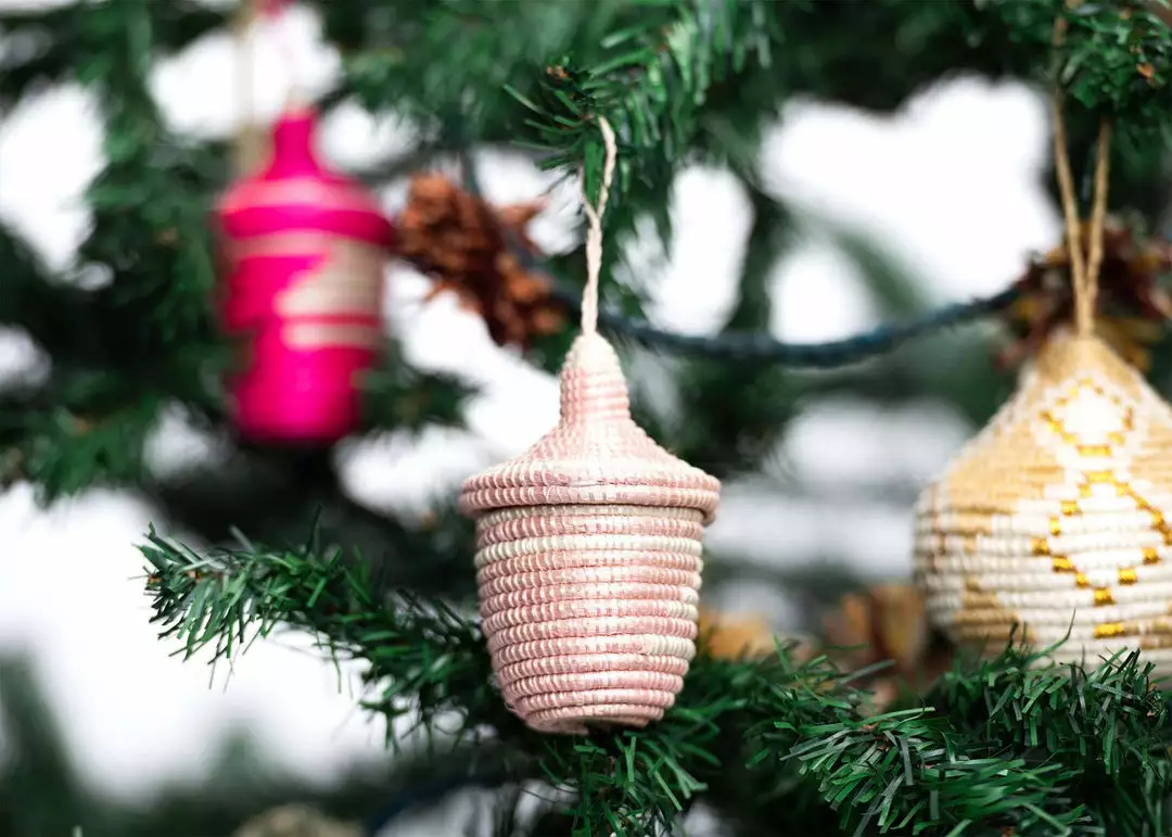 KAZI Coral + Clay Nya Ornament Set Fair Trade 3 KAZI Coral + Clay Nya Ornament Set Fair Trade