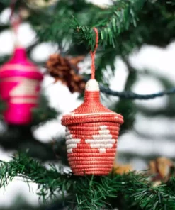 KAZI Coral + Clay Nya Ornament Set Fair Trade 8 KAZI Coral + Clay Nya Ornament Set Fair Trade