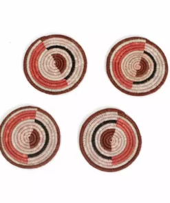 KAZI Coral Mara Oversized Coaster Set