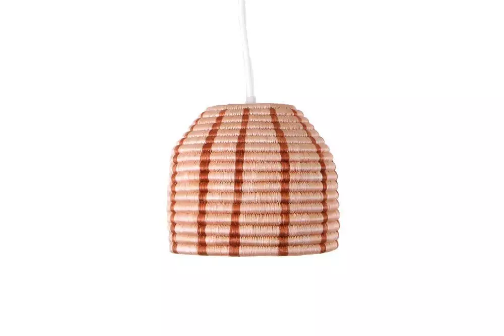 KAZI Dusty Peach Kanisa Lamp Pendant Home Goods 1 KAZI Dusty Peach Kanisa Lamp Pendant Home Goods