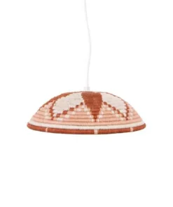 KAZI Dusty Peach Lamp Pendant - Large Home Goods