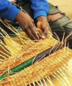 KAZI Earthy Bolga Queen Headboard Home Goods