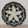 KAZI Extra Large Black + White Kwizera Wall Basket Home Goods