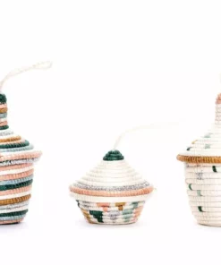 KAZI Floret Metallic Ornament Set