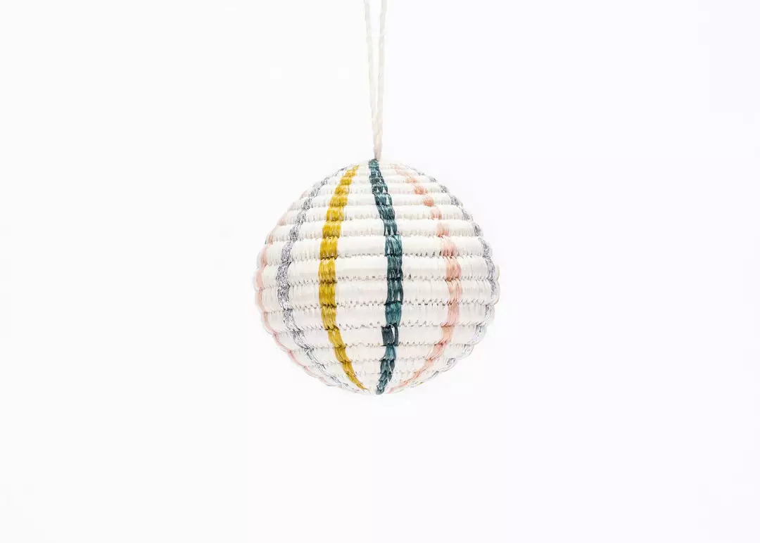 KAZI Globe Ornament - Blush Metallic Best Sellers 1 KAZI Globe Ornament - Blush Metallic Best Sellers