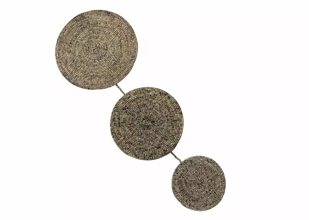 KAZI Home Goods Heathered Black Wall Pendant 1 KAZI Home Goods Heathered Black Wall Pendant