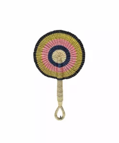 KAZI Indie Round Hand Fan Home Goods