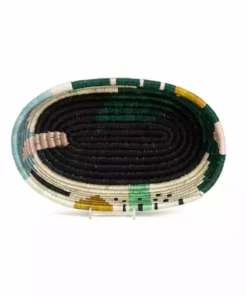 KAZI Ivy + Blush Biko Oval Basket 6 KAZI Ivy + Blush Biko Oval Basket