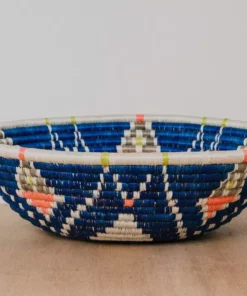 KAZI Jumbo Lake + Peach Pink Intore Wall Bowl Home Goods 6 KAZI Jumbo Lake + Peach Pink Intore Wall Bowl Home Goods