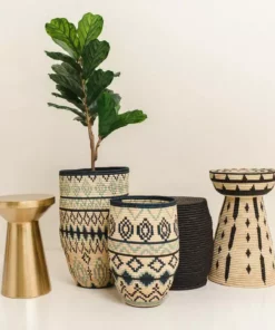 KAZI Kali Medium Floor Basket Home Goods