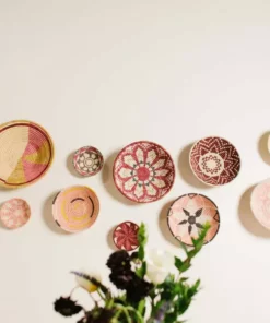 KAZI Large Berry Hope Wall Bowl Home Goods