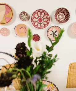 KAZI Large Berry Hope Wall Bowl Home Goods