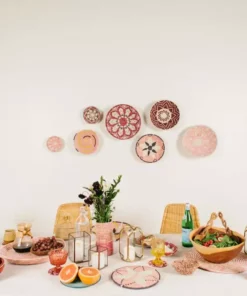 KAZI Large Berry Hope Wall Bowl Home Goods